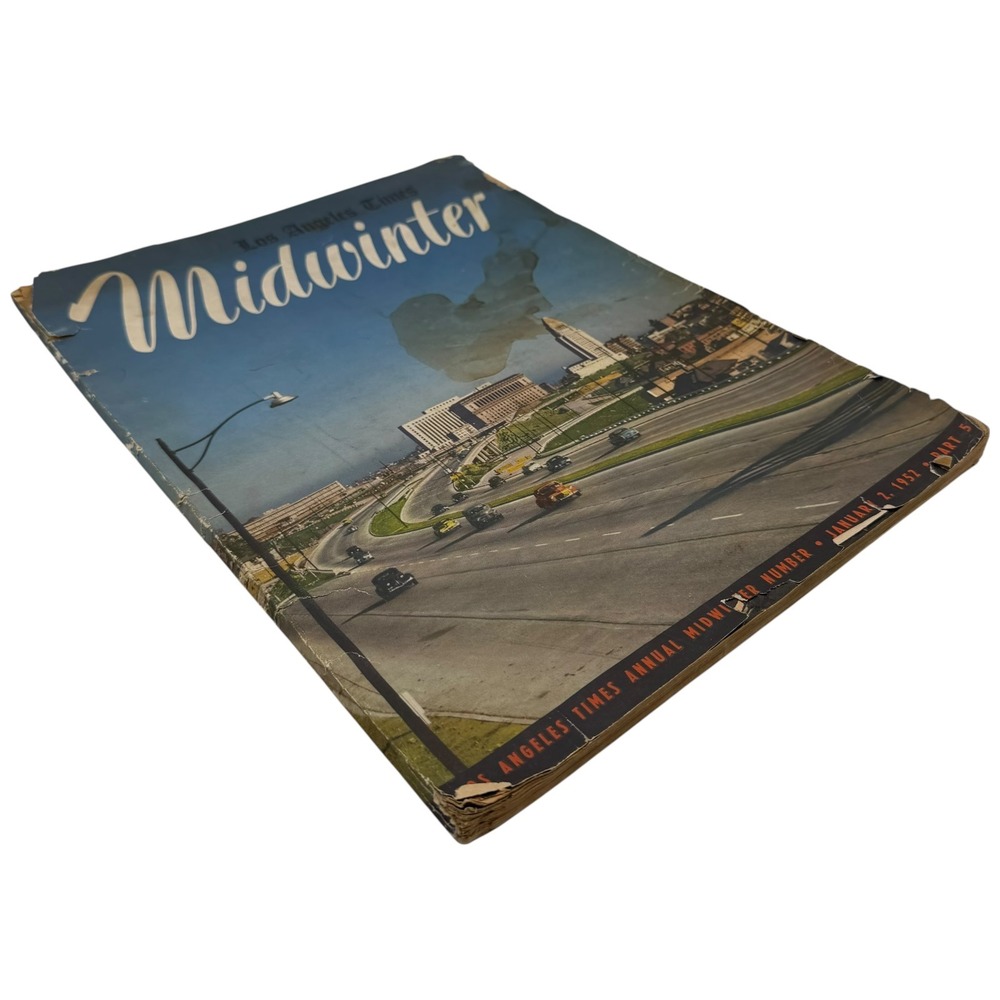 Los Angeles Times 1952‎ Midwinter Annual Magazine Part 5 California History VTG